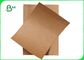 het Bruine Kraftpapier Document van 135gsm 150gsm voor Kosmetisch Pakket Duurzame 760 x 880mm