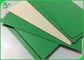 1.4mm 1.6mm Dikte Groen Gelakt Karton met Één Zij Gelamineerde Glanzend