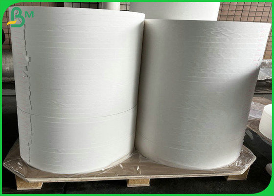 Wit Straw Wrapping Paper 24g 28g 38mm/53mm Houtpulpmateriaal