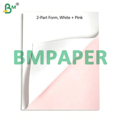 Premium Digitale Carbonless 2-delig Wit & Roze of Geel, A4 Formaat Papier