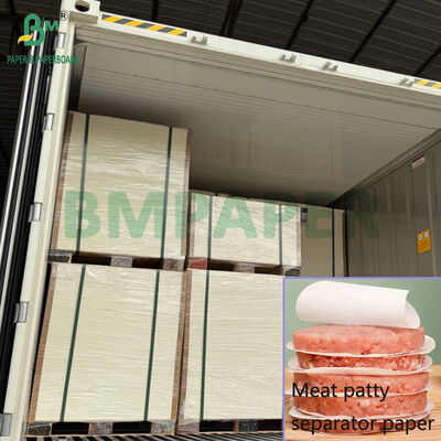 23gsm 25gsm Double Wax Coated Meat Patty Separator Paper  12